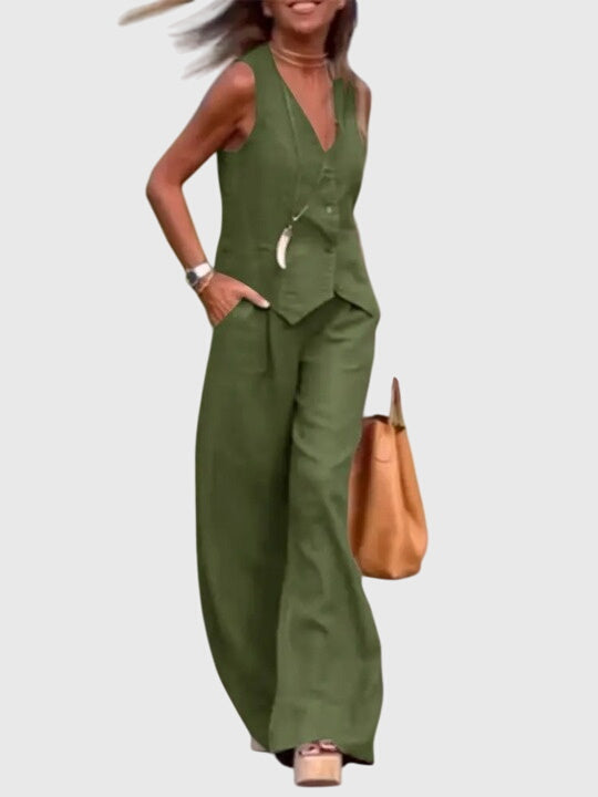 Mabel | Elegancki Dwuczęściowy Zestaw