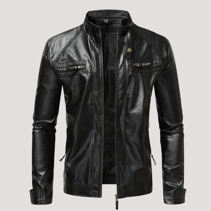 Bartosz™ | Elegancka Skórzana Kurtka Męska