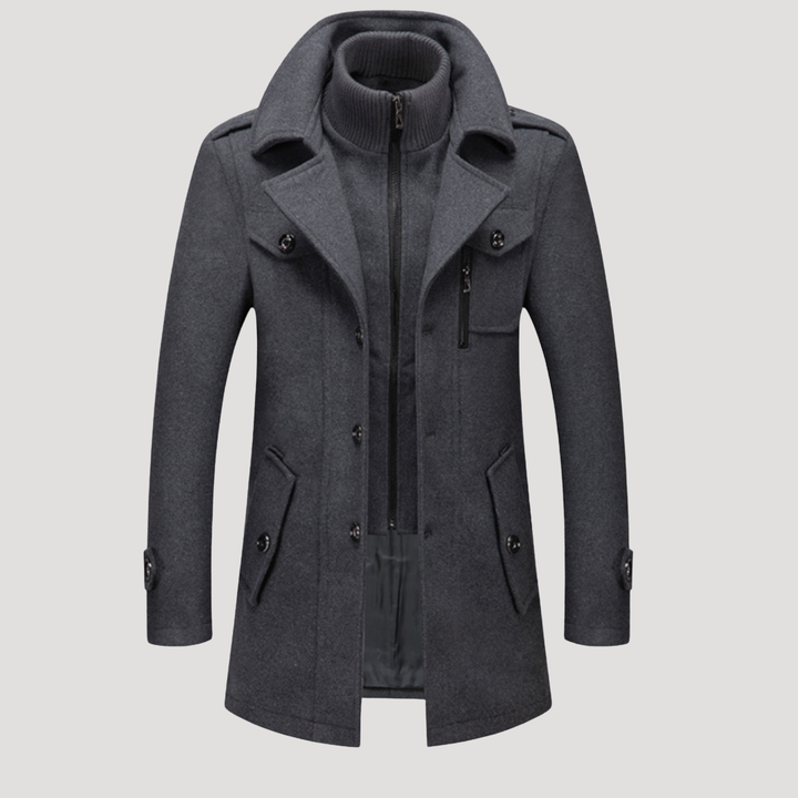 Jakub | Ciepły i Elegancki Płaszcz dla Mężczyzn