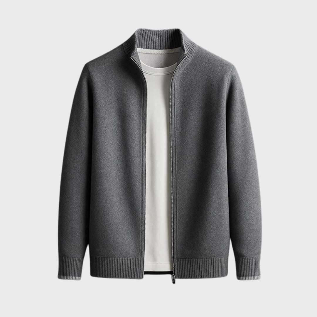 Harvey | Elegancka wełniana kurtka na zamek