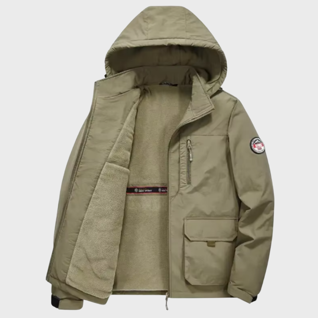 Kamil™ | Grubo podszyta polarowa kurtka