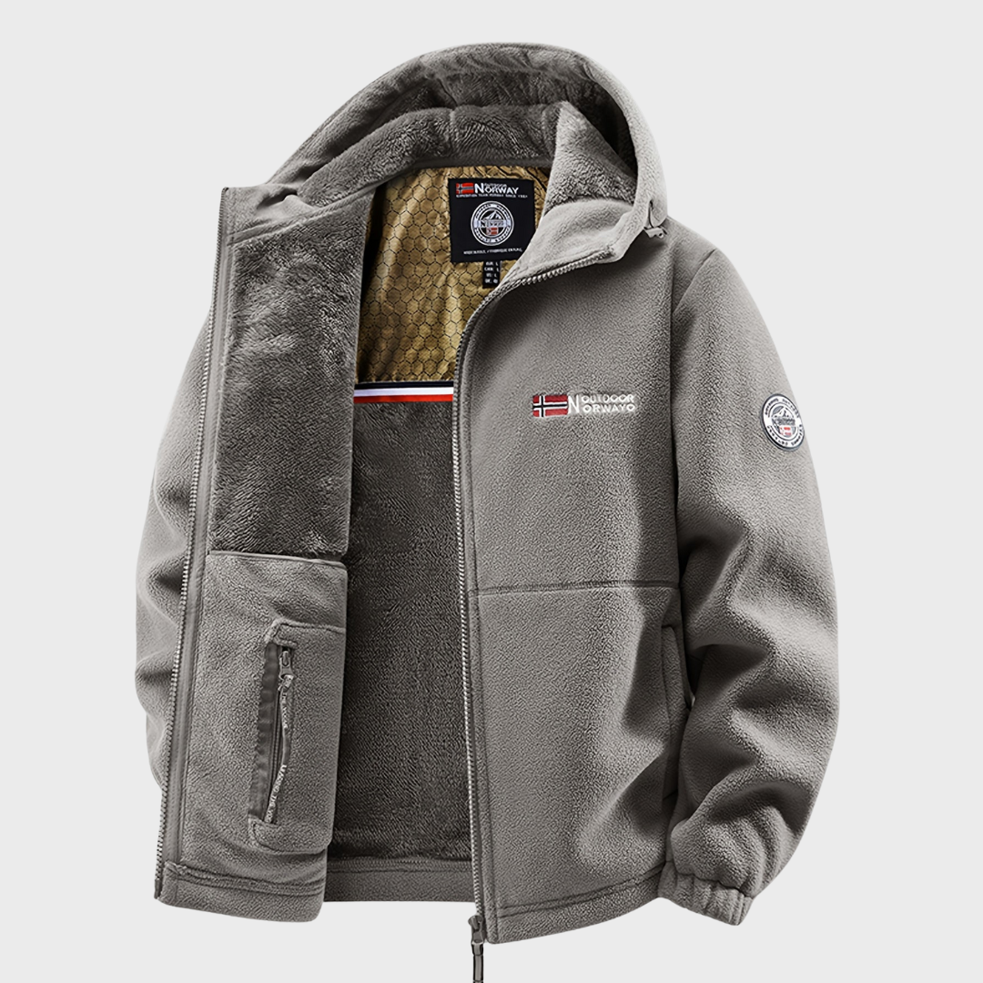 Nathaniel | Kurtka zimowa z ociepleniem polarowym