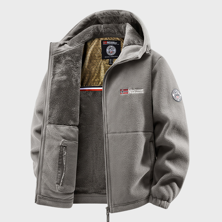 Nathaniel | Kurtka zimowa z ociepleniem polarowym