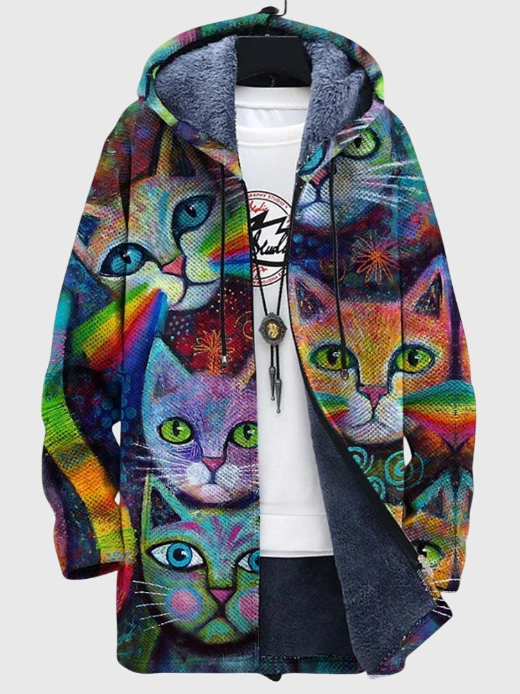 Anna™ - Kurtka z artystycznym nadrukiem