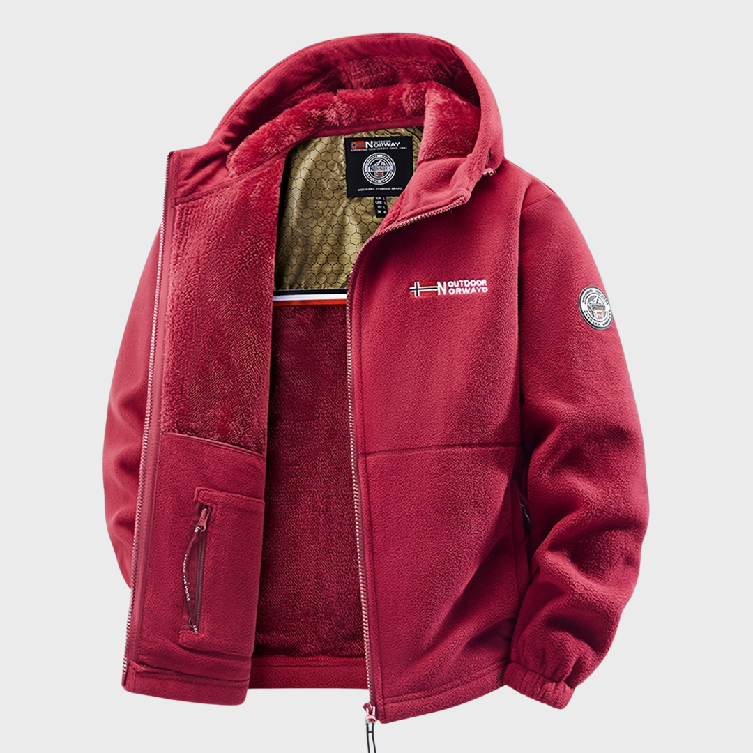 Nathaniel | Kurtka zimowa z ociepleniem polarowym