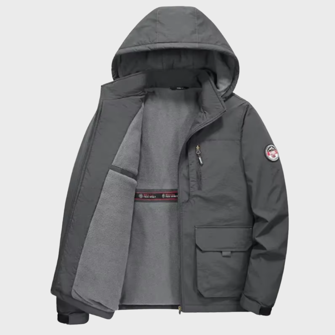 Kamil™ | Grubo podszyta polarowa kurtka