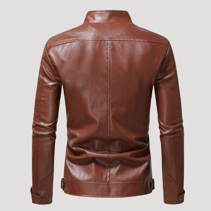 Bartosz™ | Elegancka Skórzana Kurtka Męska