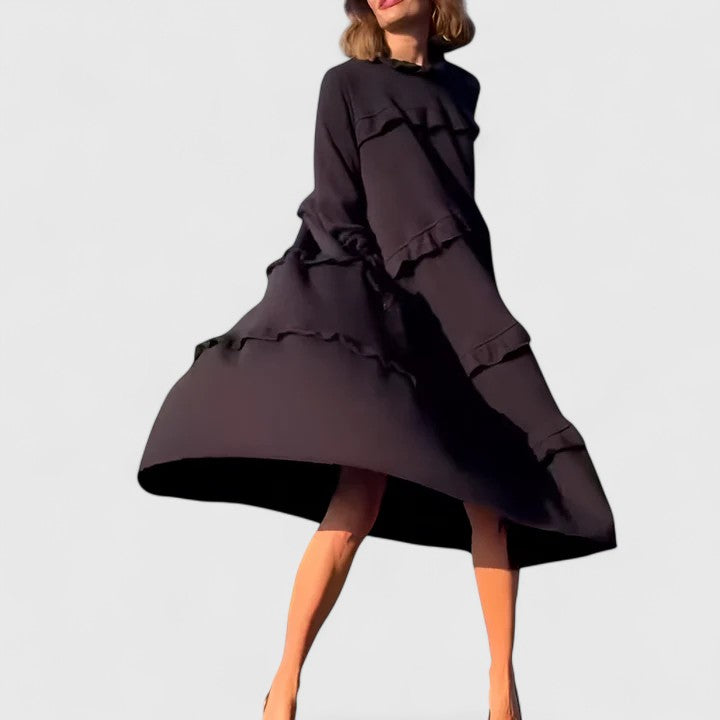 Briannelyse | Luksusowa Midi Sukienka