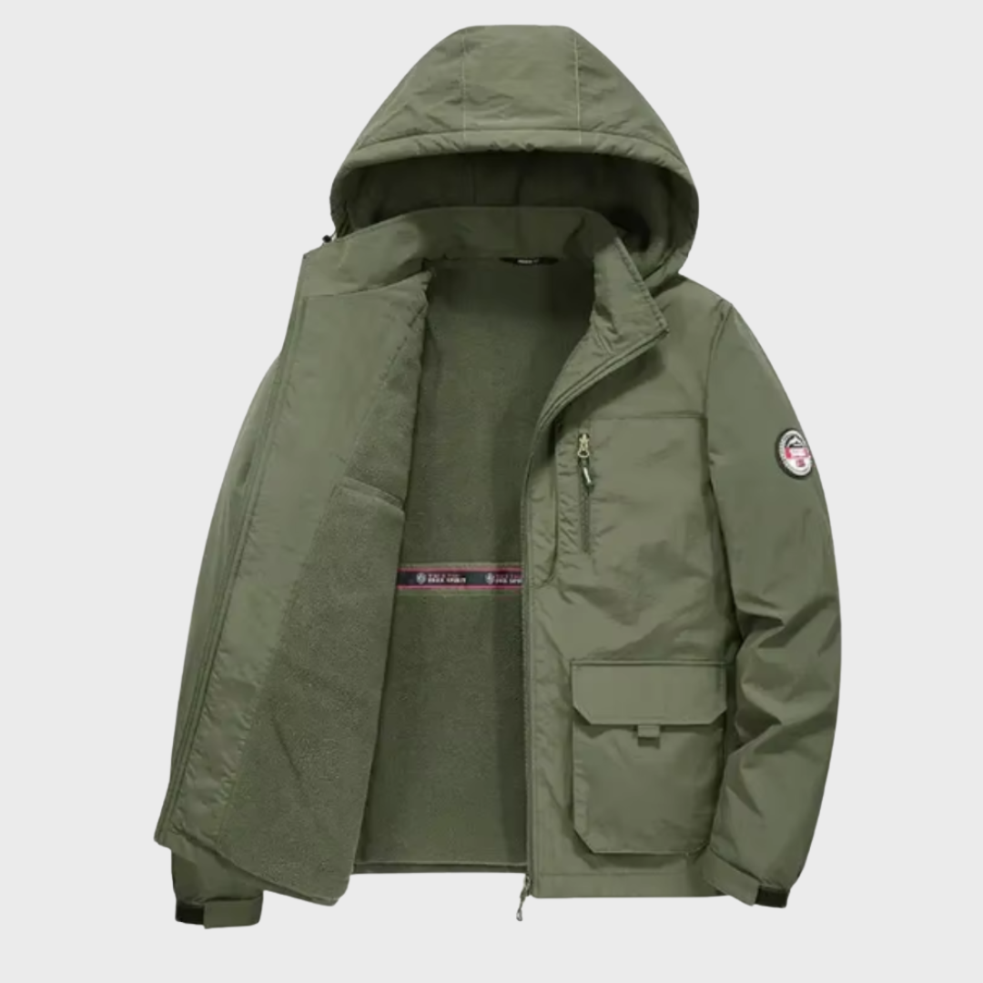 Kamil™ | Grubo podszyta polarowa kurtka