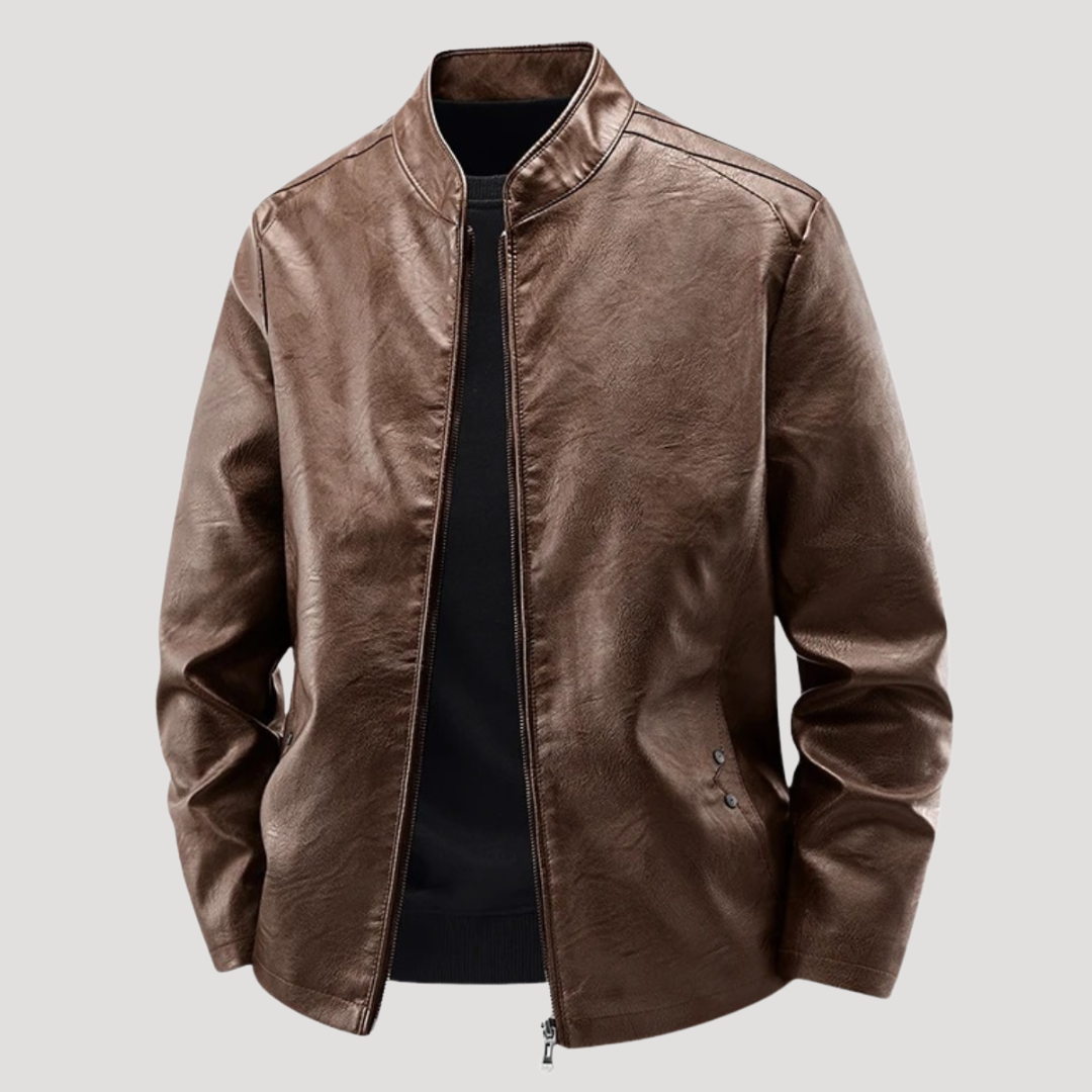 Marek™ | Skórzana Kurtka Motocyklowa