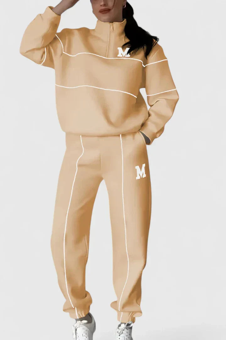 Alessyanna | Wygodny Dwuczęściowy Zestaw Wypoczynkowy