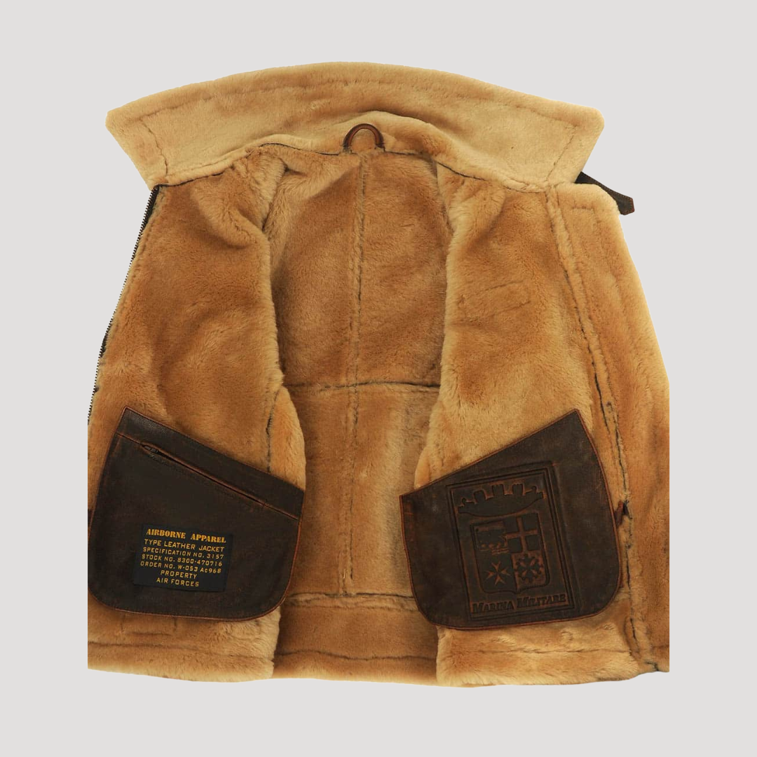 Remigiusz | Ciepła kurtka pilotka