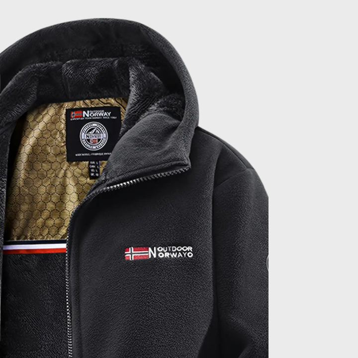 Nathaniel | Kurtka zimowa z ociepleniem polarowym