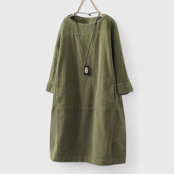 Lorra | Wygodna Sukienka Midi