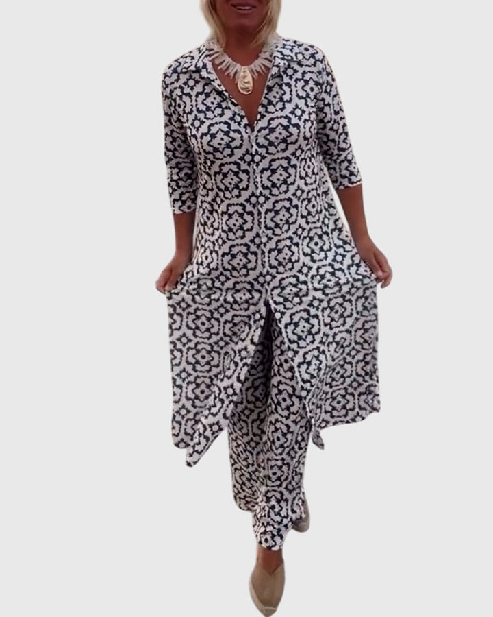 Gabriella™ | Elegancki Vintage Dwuczęściowy Zestaw