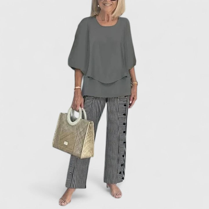 Martha | Stylowy Zestaw Dwu Częściowy