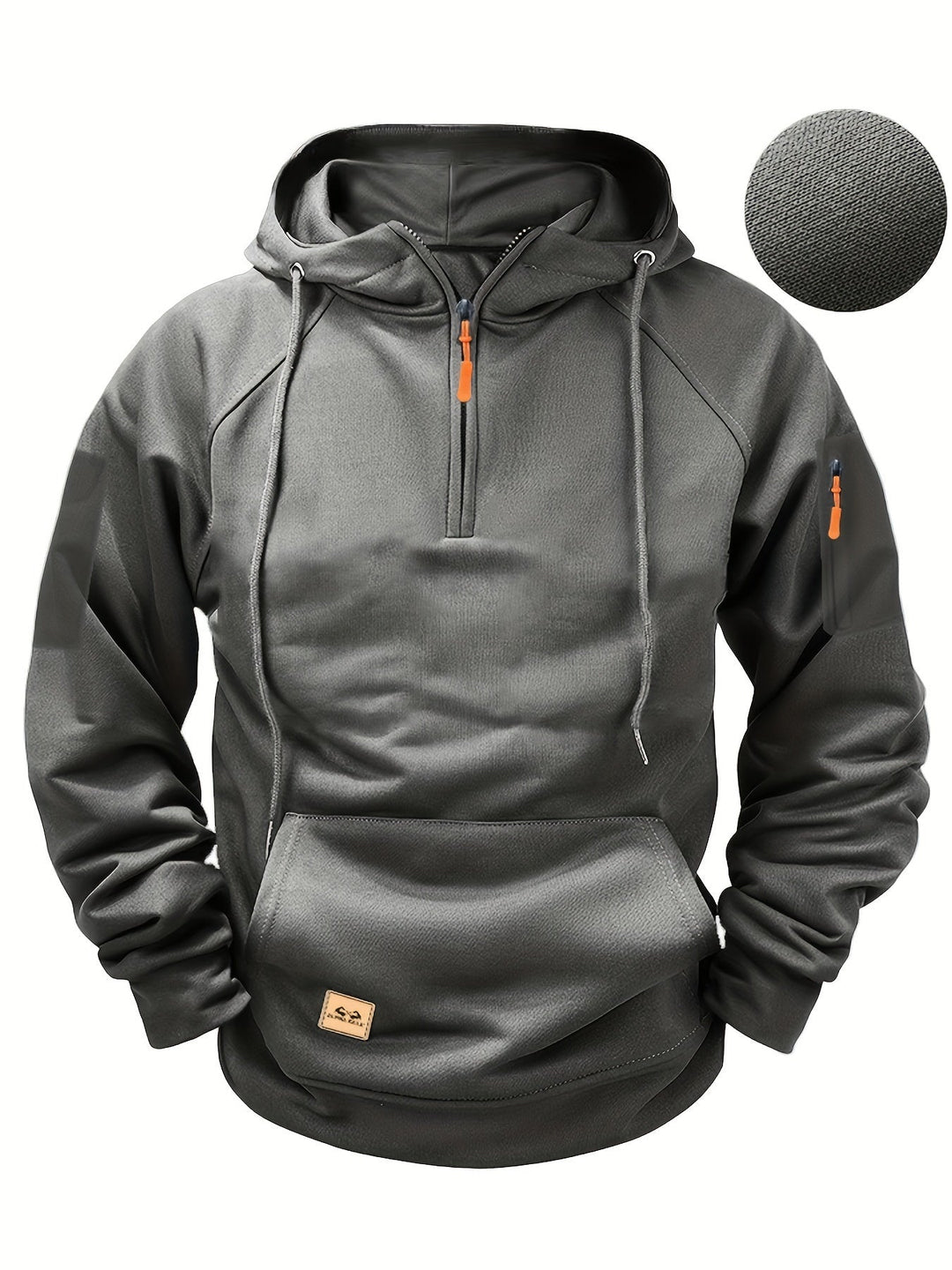 Henrik™ | Kluczowy Hoodie z Pół Zamek